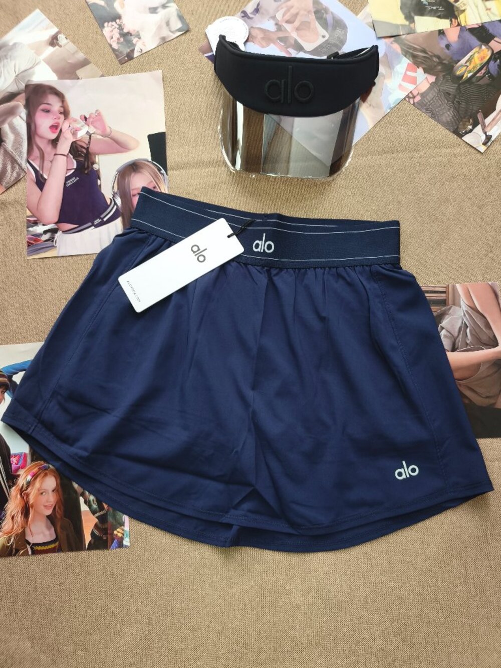 Alo Yoga Navy Blue Match Point Skirt🔵 - Sporty, Tennis and Vacation Favorite🛫 - Picture 1 of 7